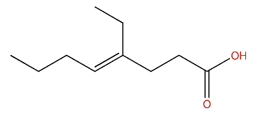 (E)-4-Ethyl-4-octenoic acid